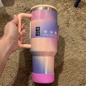 40oz Stainless steel double wall insulated tumbler